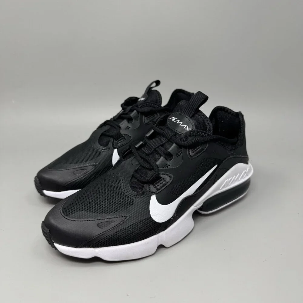 NIKE AIR MAX Infinity 2 Sneakers Shoes Black White CU9453-002 Women's Size 6.5